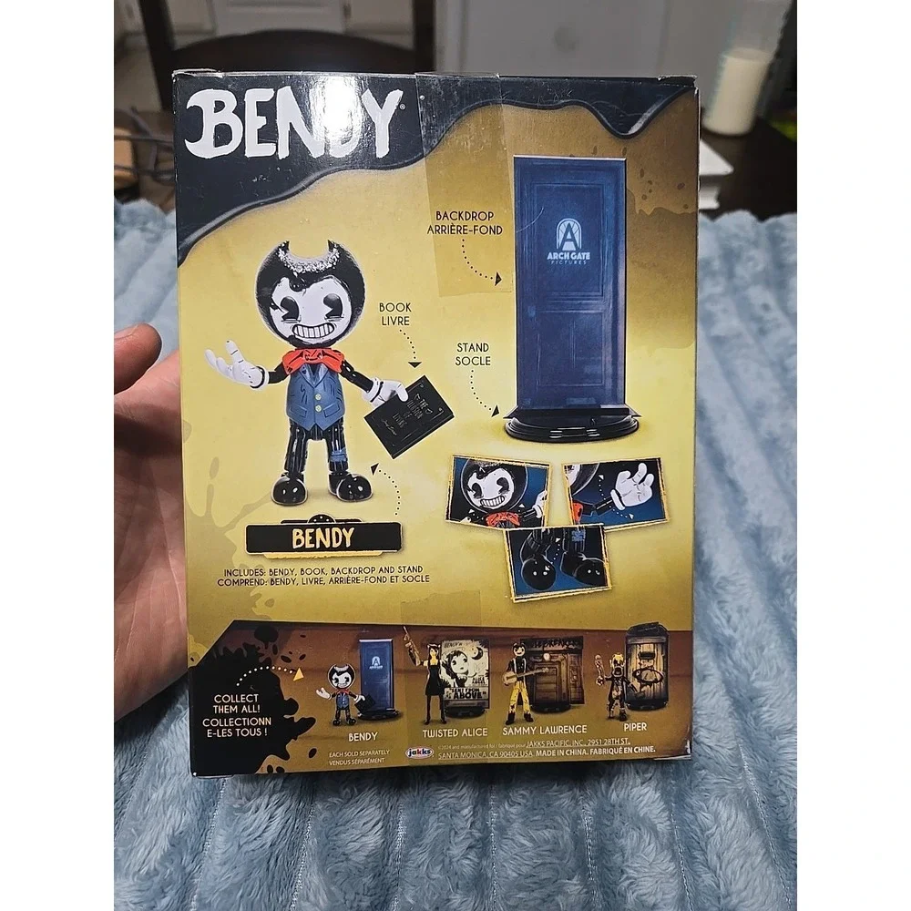 Bendy‎ Ink Machine Figure Jakks Joey Drew Book Stand Complete New Box